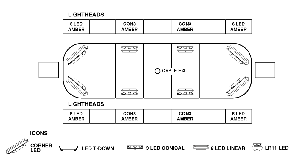 Description: Standard configuration for listed Competitor bars